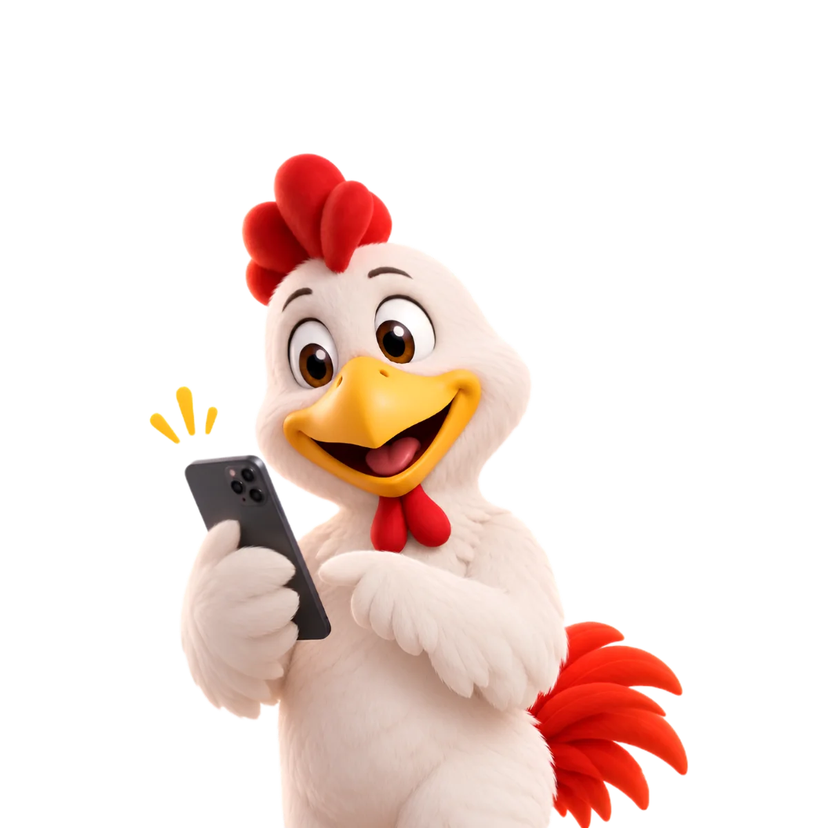 Pollo Mac Pollo invitando a registrarse