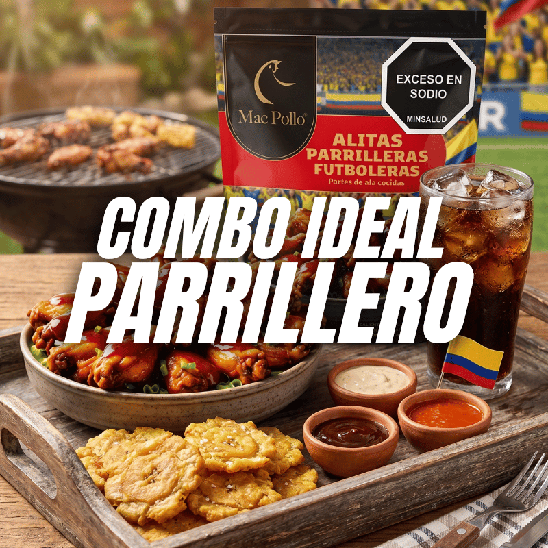 Combo tricolor parrillero