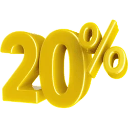 20% de descuento